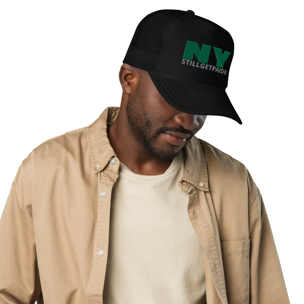 STILLGETPAID® APPAREL Foam trucker hat